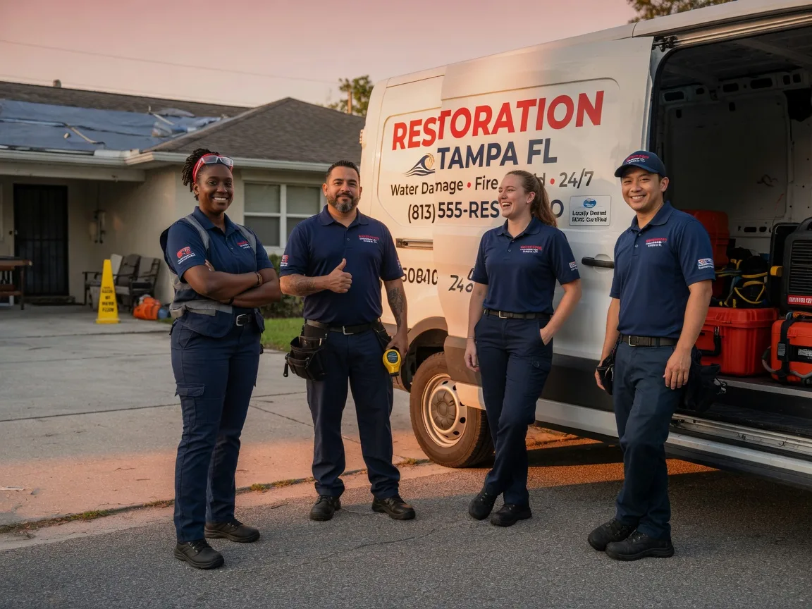 Water Damage Restoration company in Brave, PA