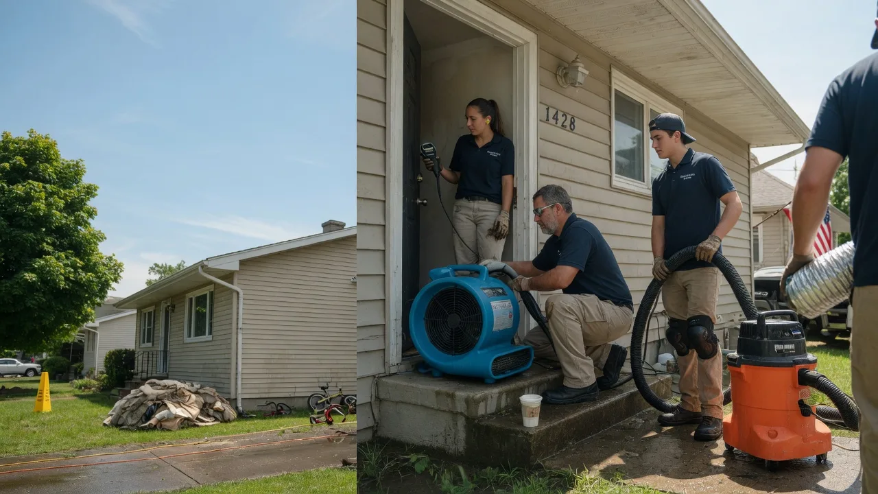 Water Damage Restoration in Brave, PA near me